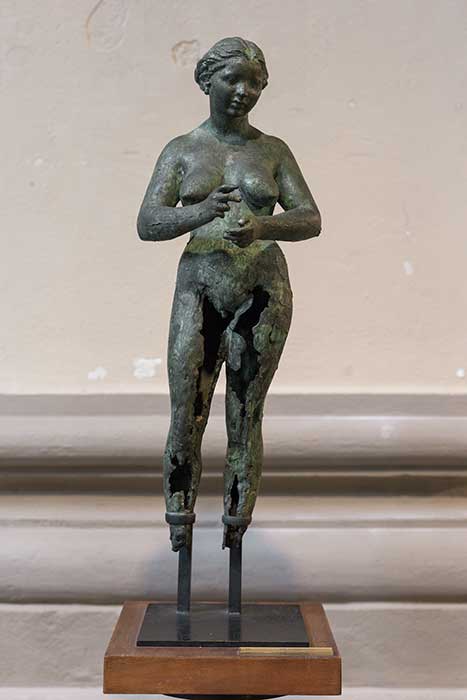 Francesco Messina, Frammento, bronzo, 1979 cm 49×18×15,8 | foto di Sara Rizzo
