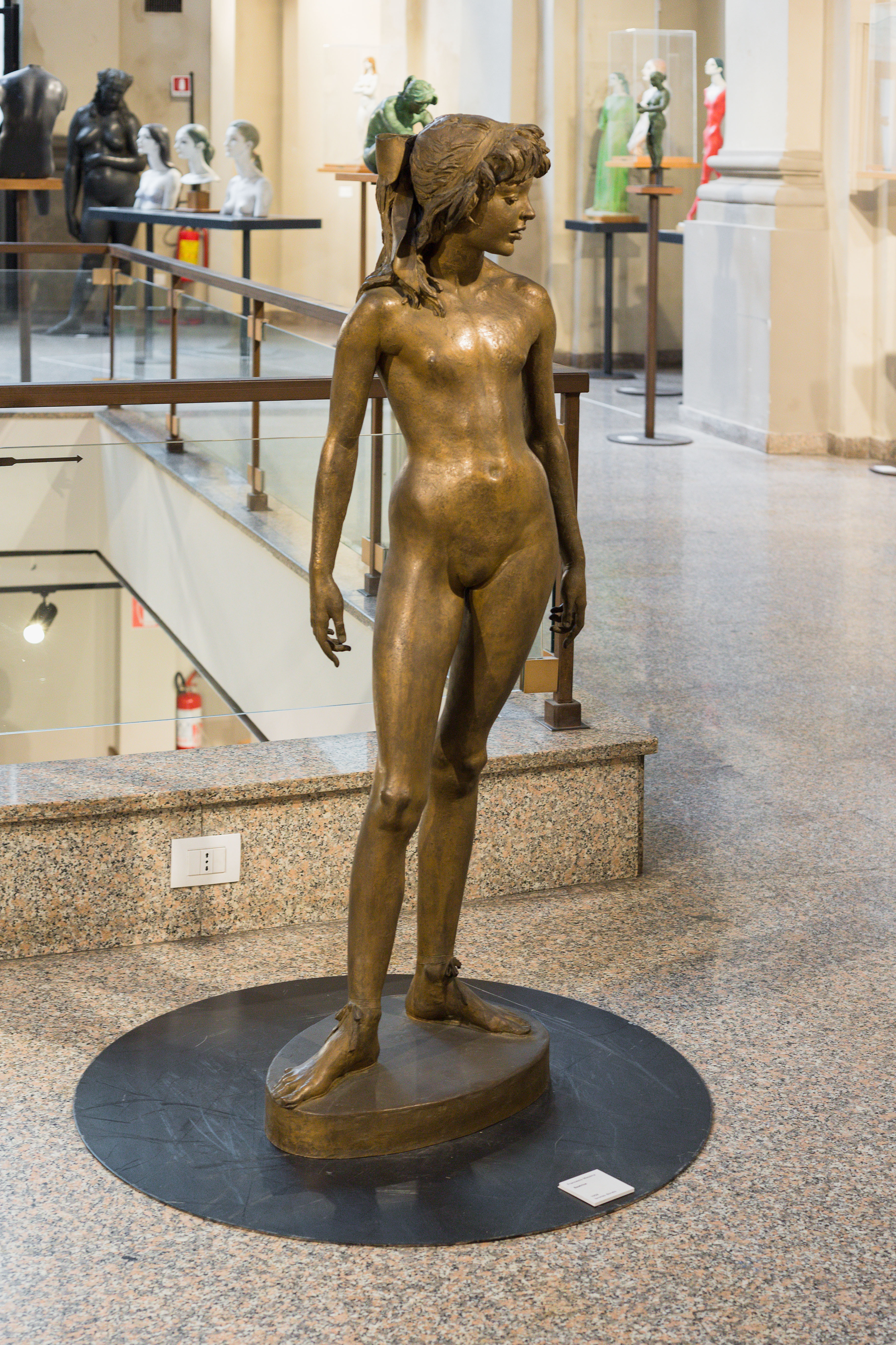 Francesco Messina, Beatrice. bronzo dorato, 1959
